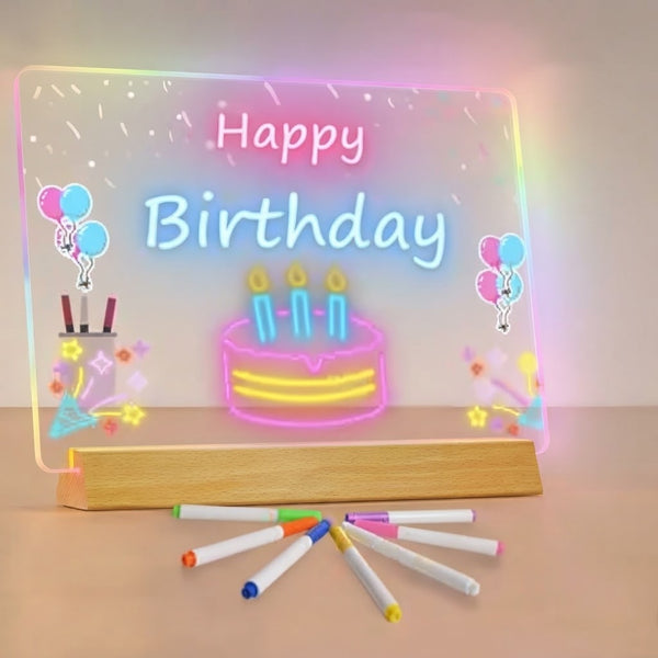 LED Colorful Writing Tablet