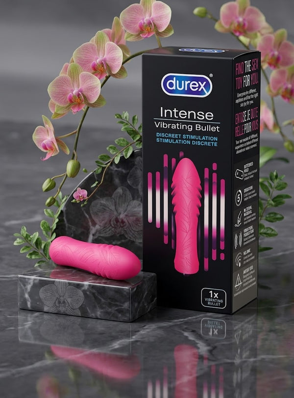 Durex Intense Vibrating Bullet - Discreet Stimulation & Pleasure Toy