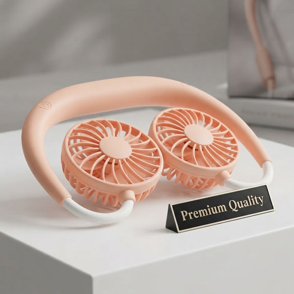 2500mAh Wearable Neck Fan