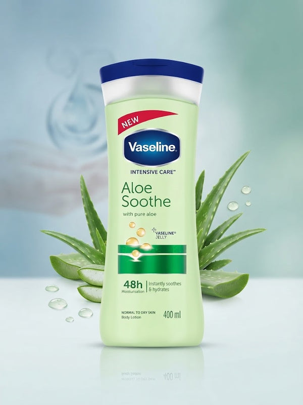 Vaseline Aloe Soothe Body Lotion 400ml