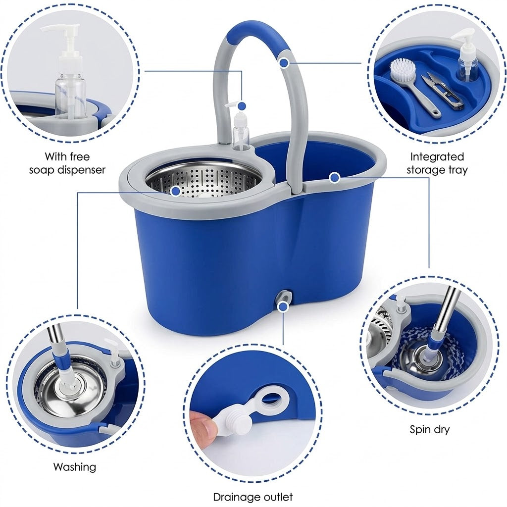 Spin Mop – Easy Spin Magical Mop Set