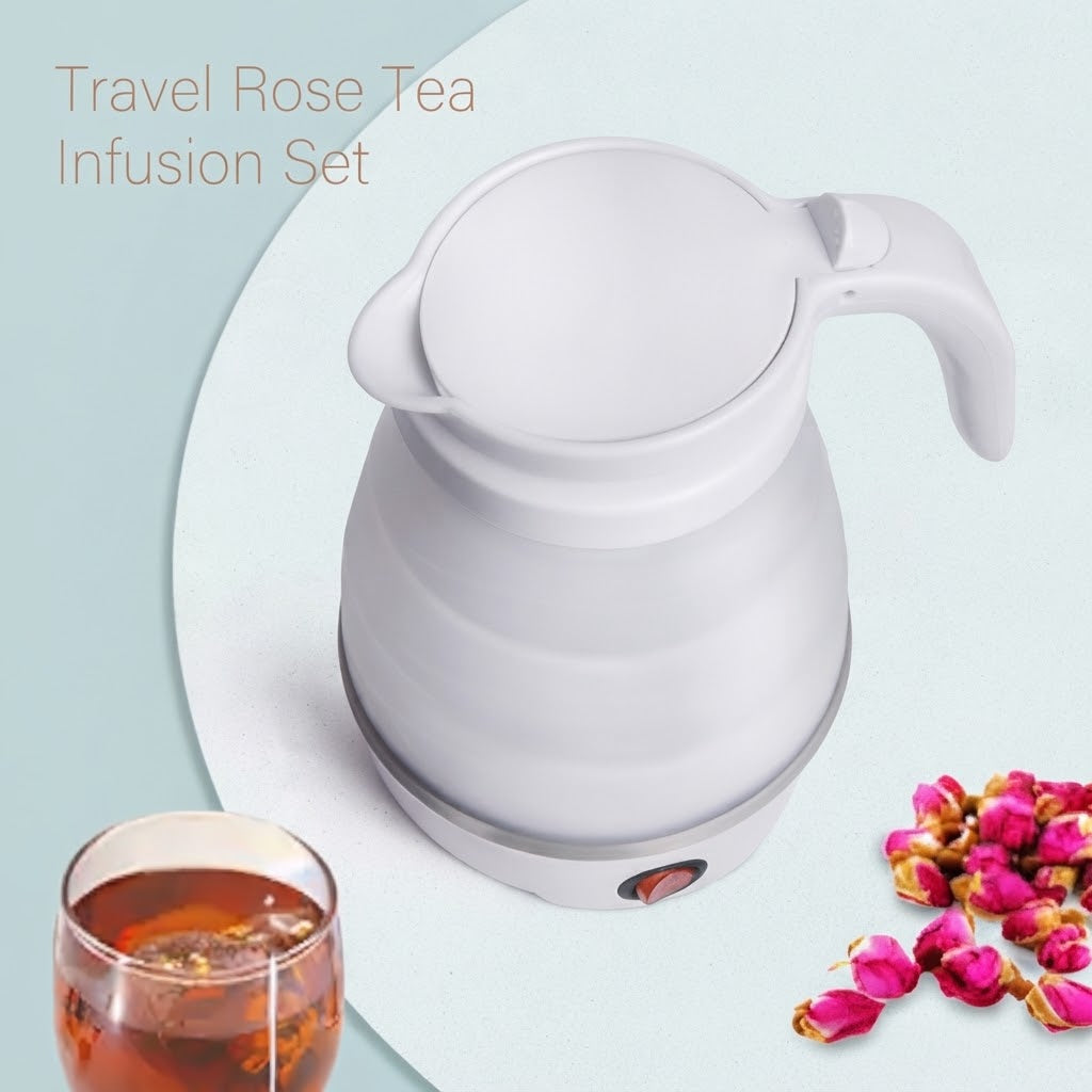 GullPlaza.pk Portable Silicone Foldable Electric Kettle