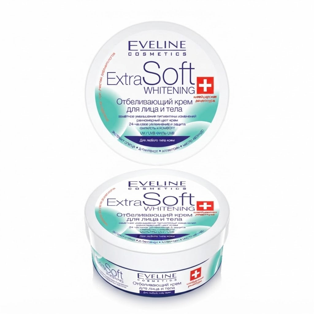 Eveline Extra Soft Whitening Face & Body Cream 200ml