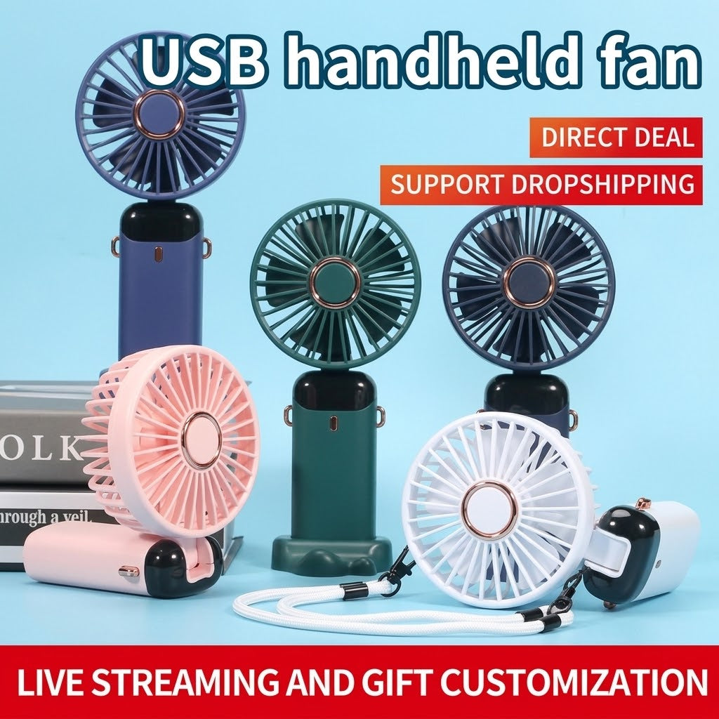 4-in-1 Portable Foldable Desk Fan