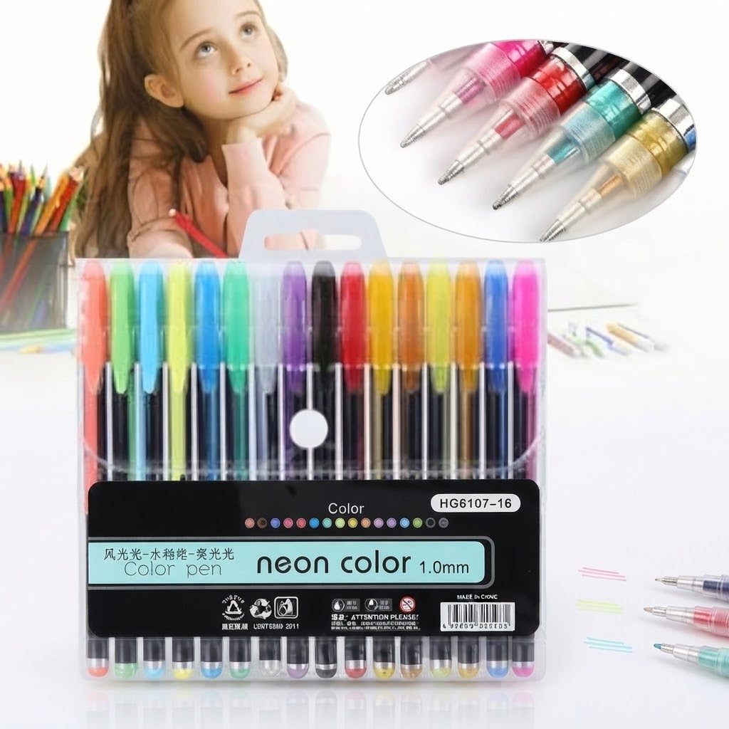 Multi-Color Smooth Writing Pen Set