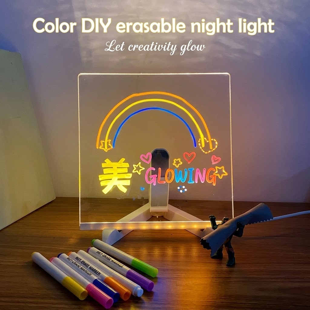 DIY Lamp Acrylic Luminescent Lamp