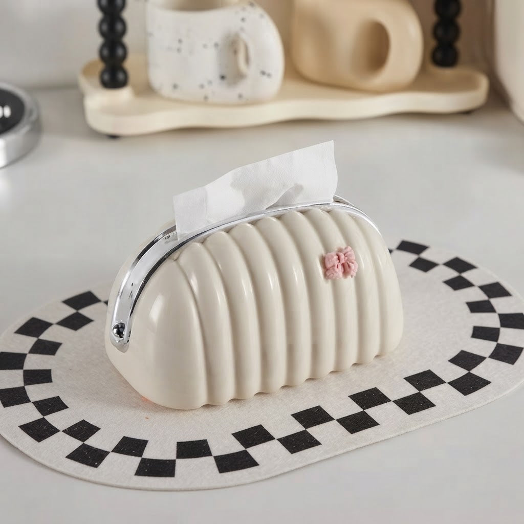 Light Luxury Cloud Shape Tissue Box Holder