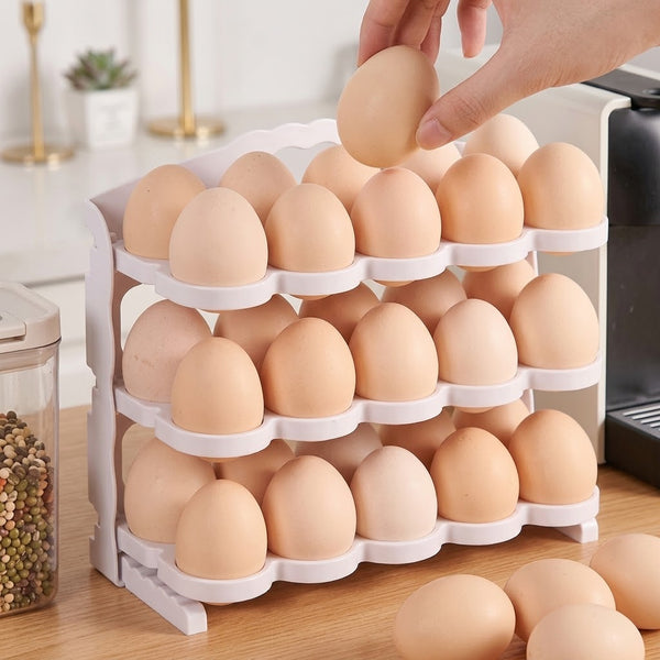 3-Layer Foldable Egg Storage Box