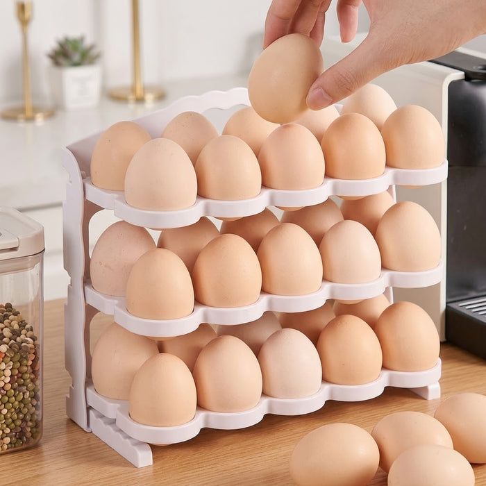 3-Layer Foldable Egg Storage Box