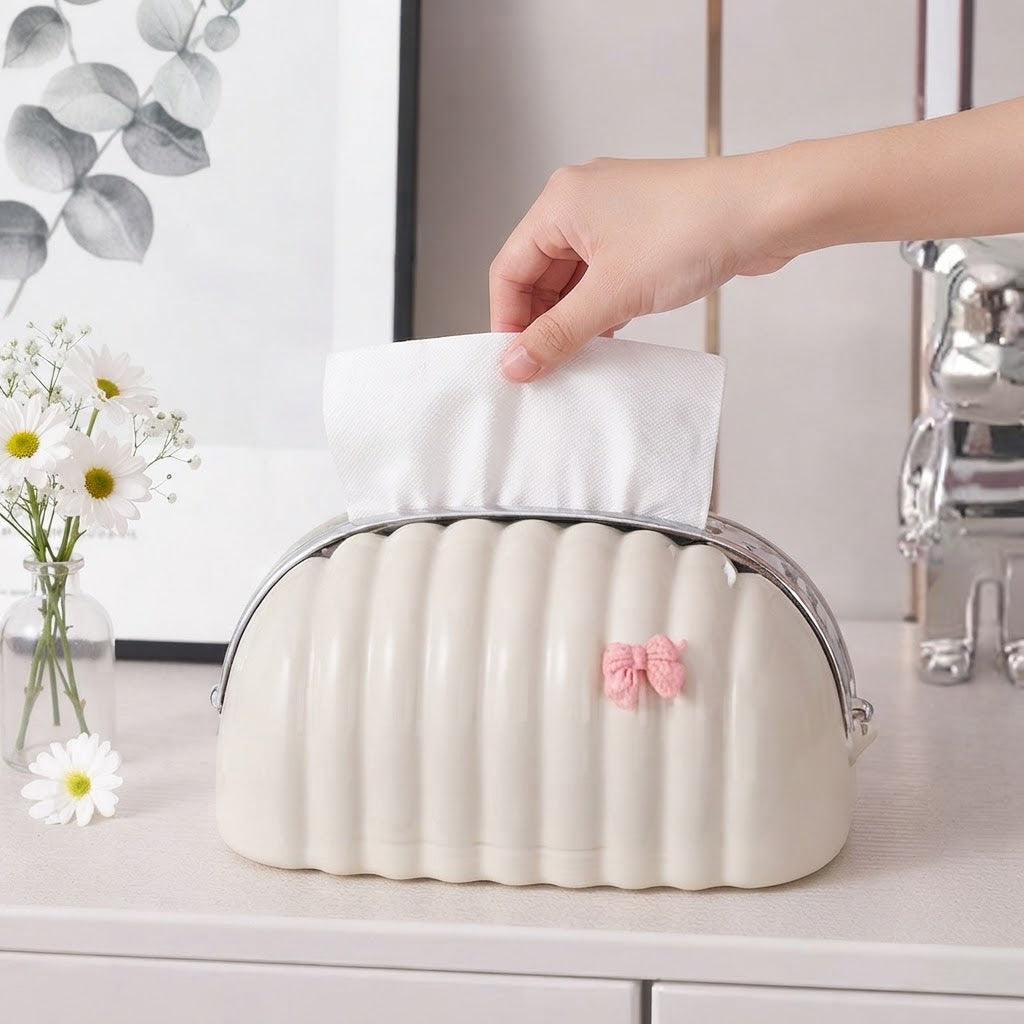 Light Luxury Cloud Shape Tissue Box Holder