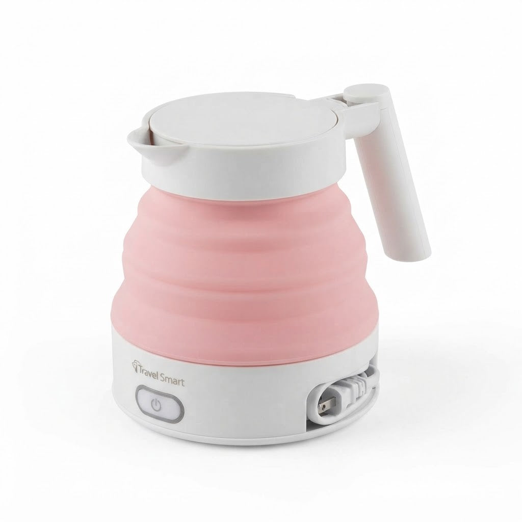 GullPlaza.pk Portable Silicone Foldable Electric Kettle