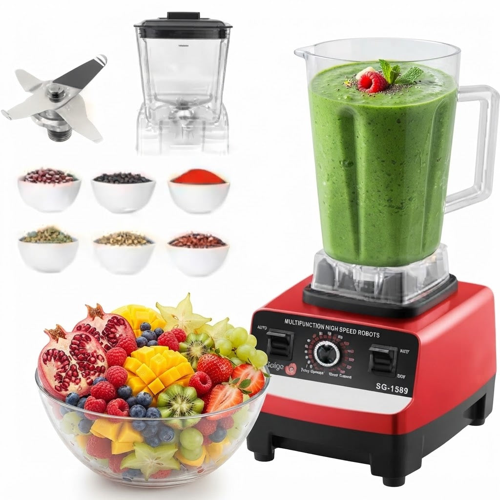 GullPlaza.pk Silver Crest 2500W High-Speed Blender