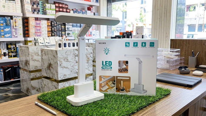 LED Folding Reading Desk Lamp