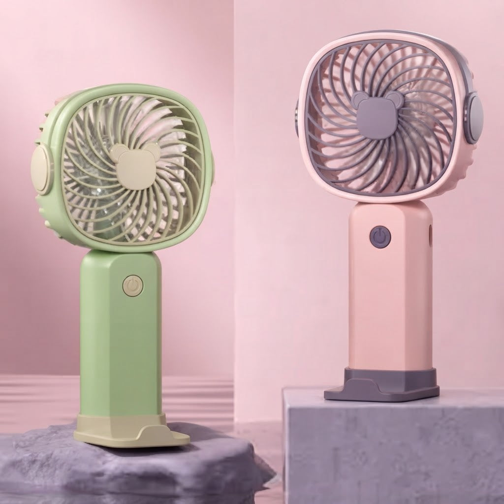 3-Speed USB Rechargeable Mini Portable Fan