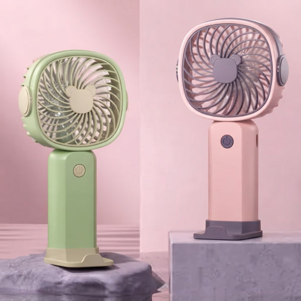 3-Speed USB Rechargeable Mini Portable Fan