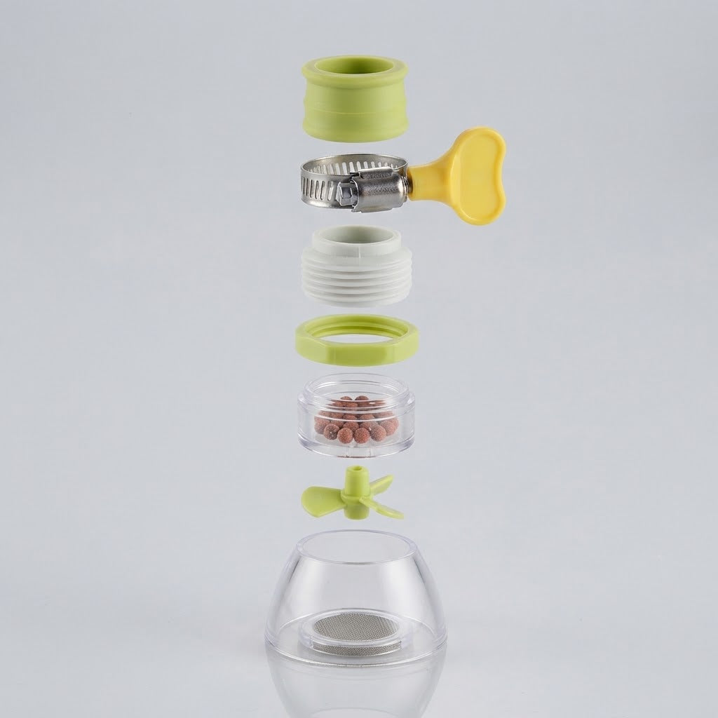 Gullplaza.pk 360° Rotating Kitchen Faucet Water Filter Sprayer