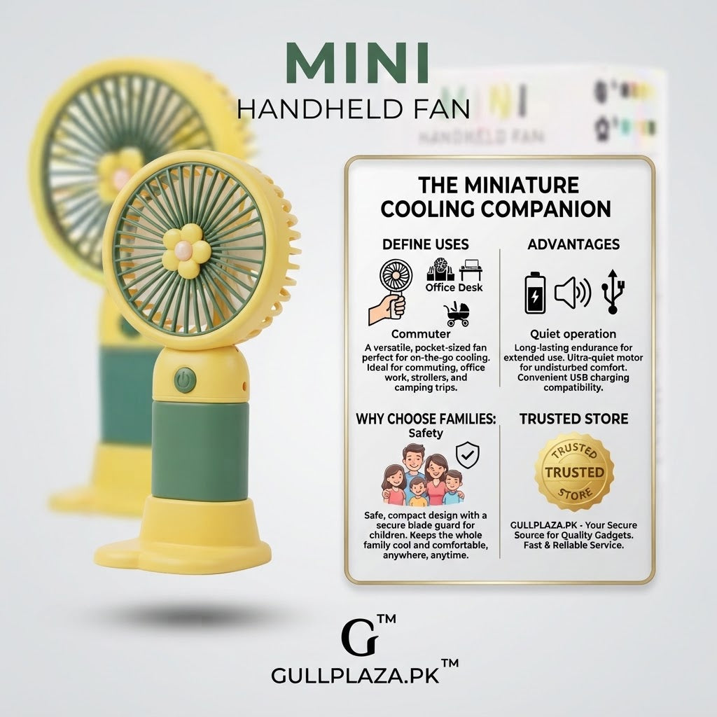 Mini Handy Fruit-Shaped Portable Fan