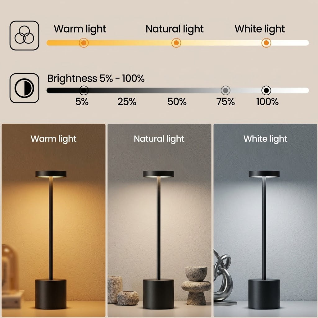 Portable LED Table Lamp