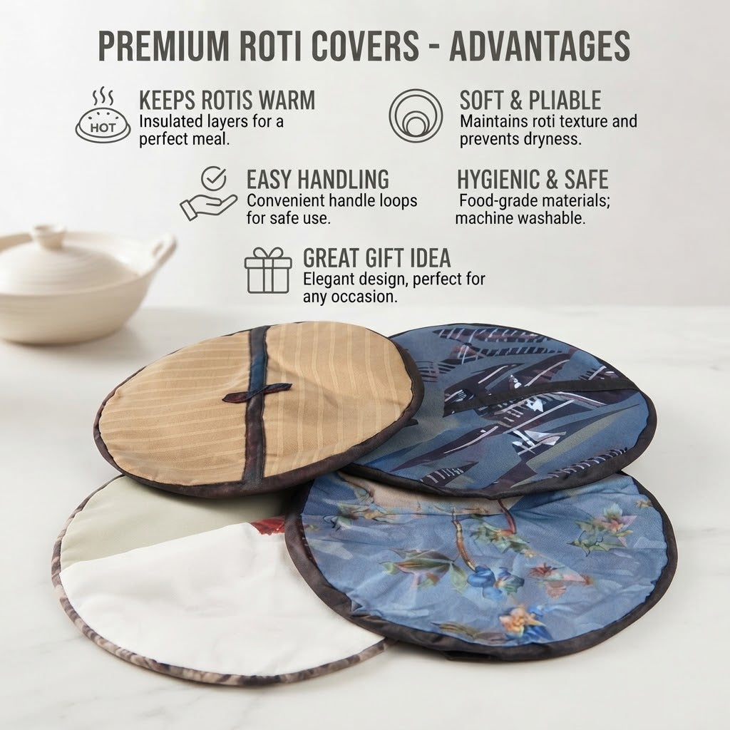 GullPlaza.pk Zipper Roti Cover