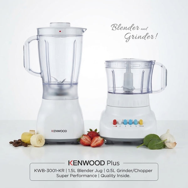 GullPlaza.pk Kenwood 3 in 1 Deluxe Blender & Mixer