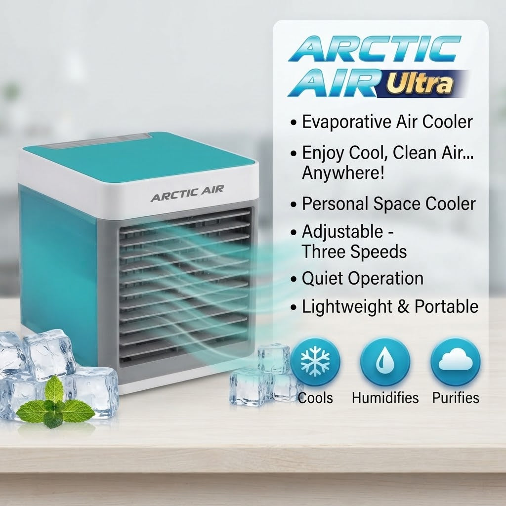 Portable Air Conditioner Fan USB Electric Cooling Fan