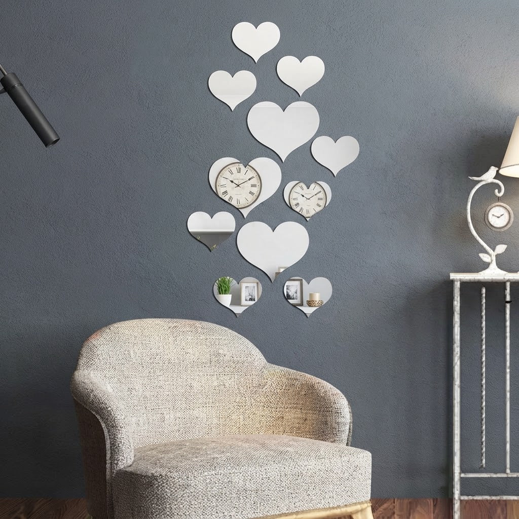 Gull Plaza Acrylic Mirror Wall Stickers
