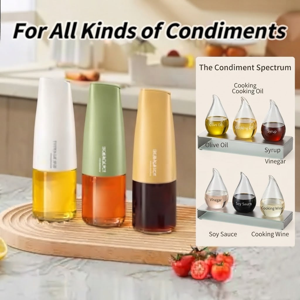 GullPlaza.pk 500ML Glass Oil Dispenser Bottle