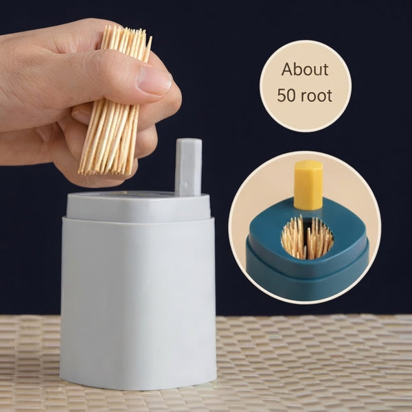 Automatic Push-type Toothpick Holder Box