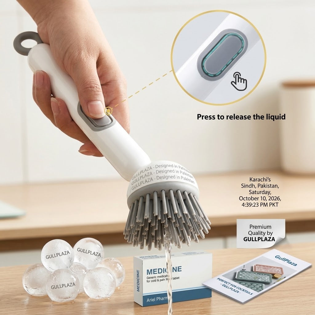 New 360 Rotating Kitchen Dish Cleaning Brush