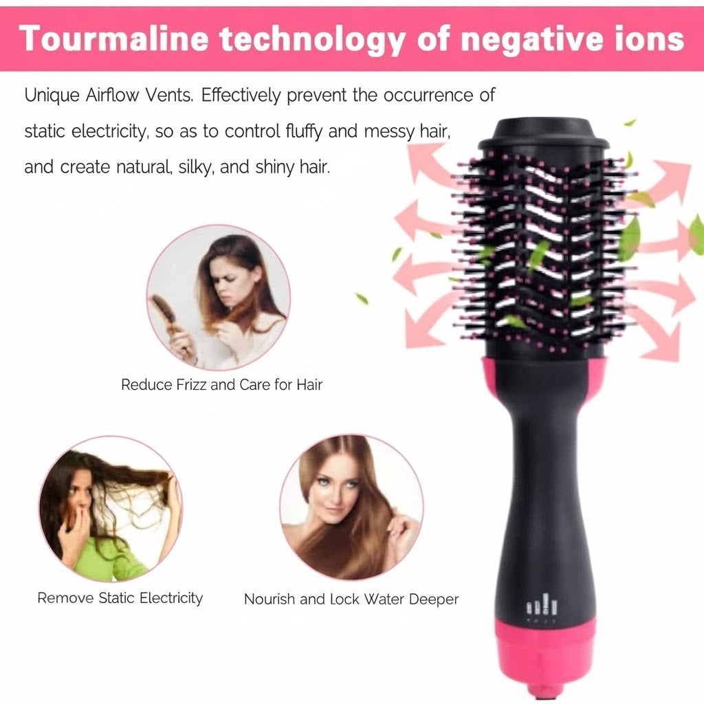 3 in 1 One Step Hair Dryer Brush