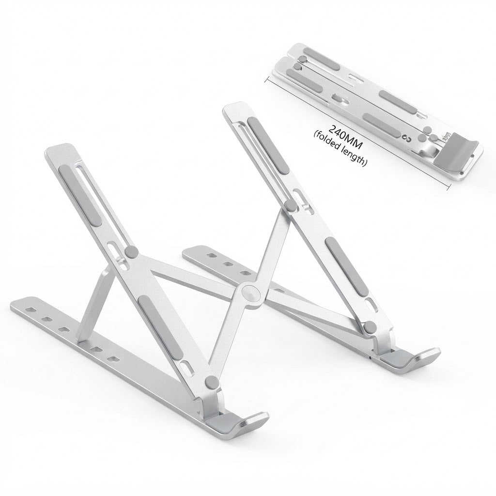 Portable Adjustable Aluminium Laptop Stand