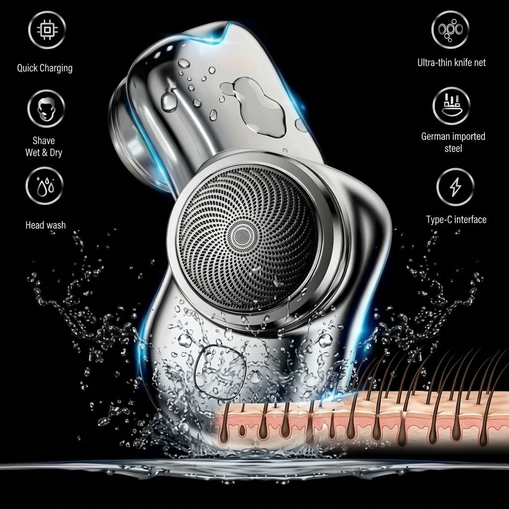 Mini Portable Electric Shaver