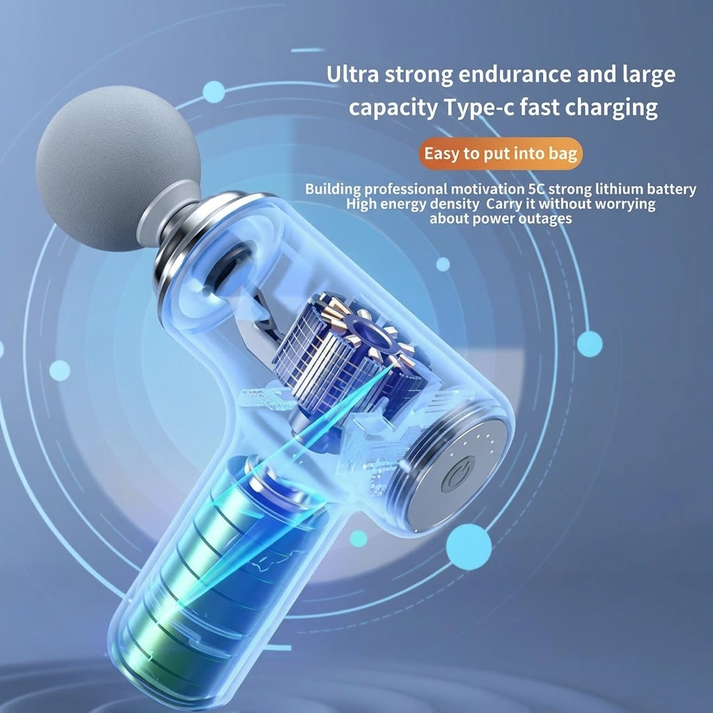 USB Portable Electric Massage Gun