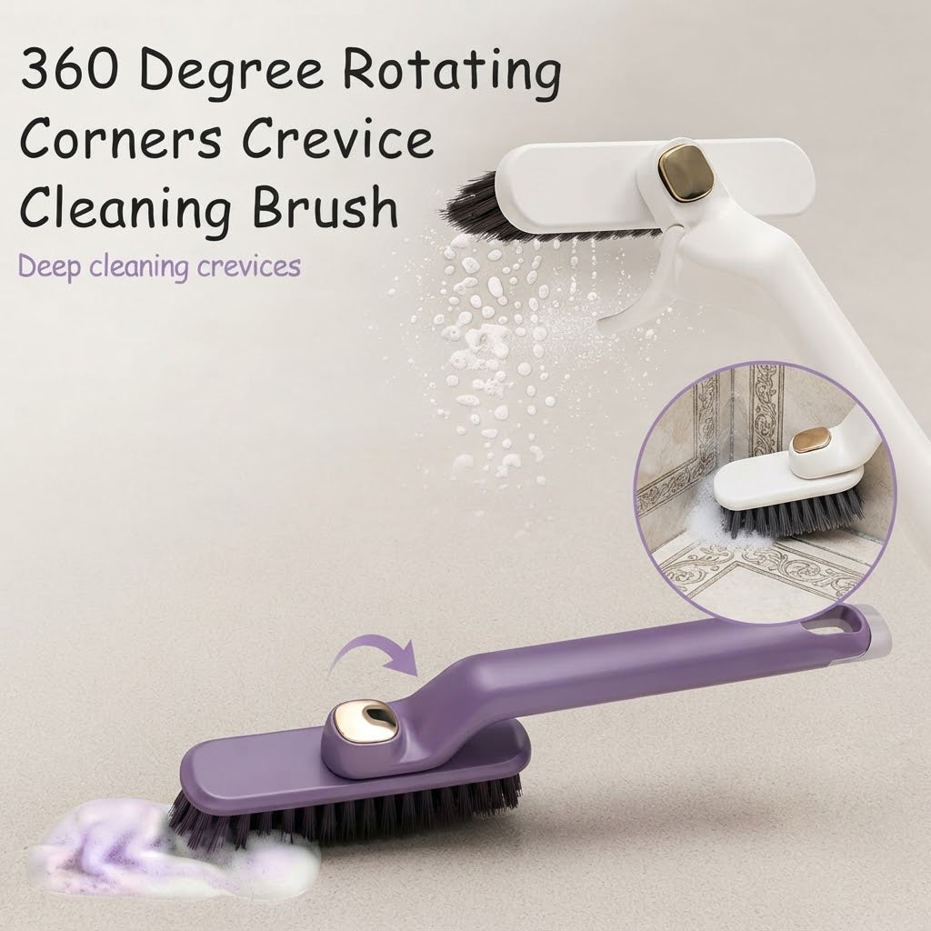 3-in-1 360° Rotating Crevice Cleaning Brush