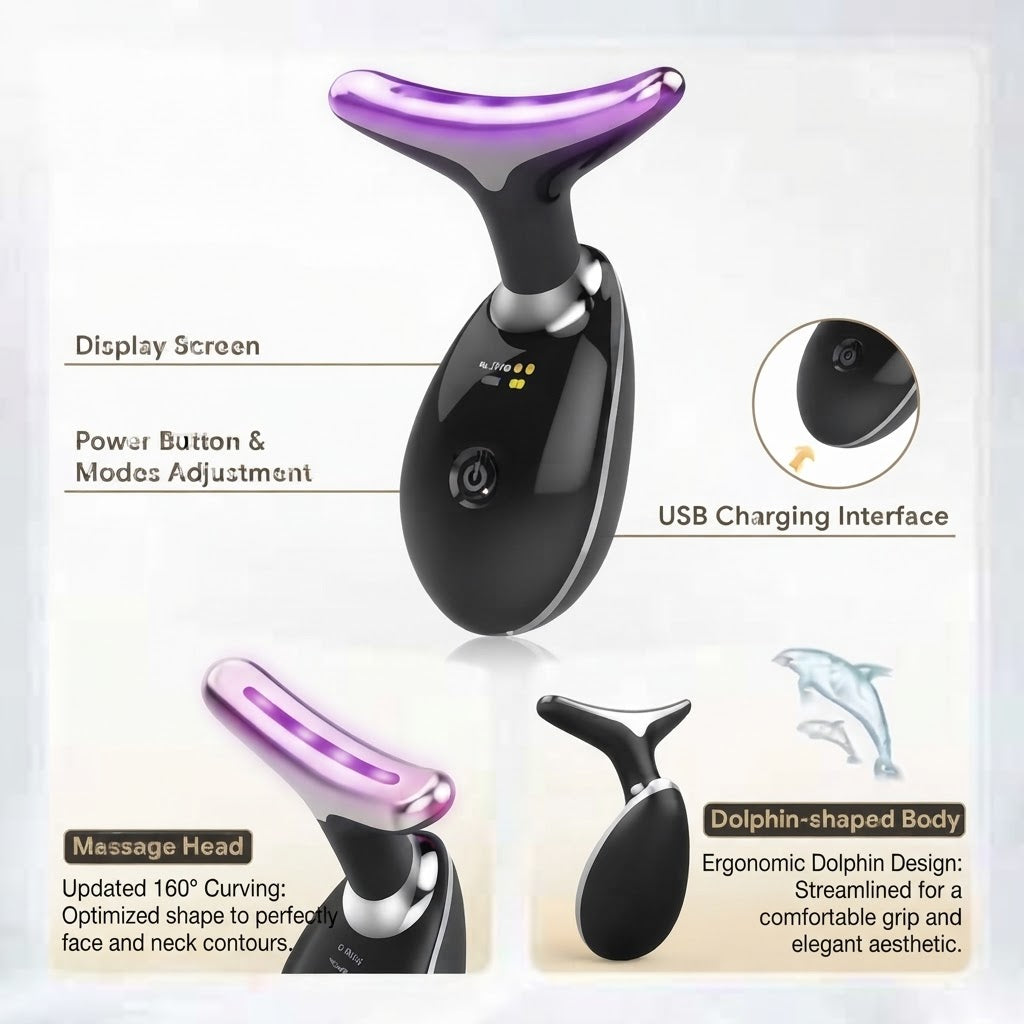Digital Neck & Face Slimming Massager