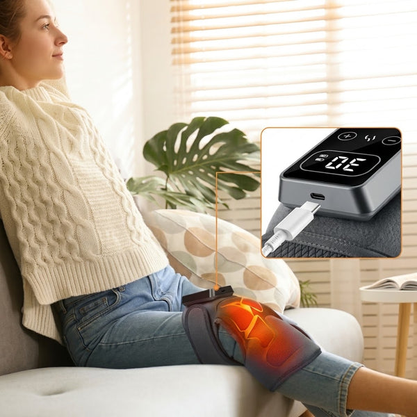 Heated Knee & Leg Vibration Massager