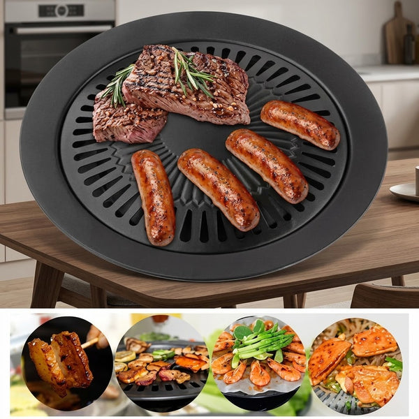 Korean BBQ Grill Pan Non-Stick