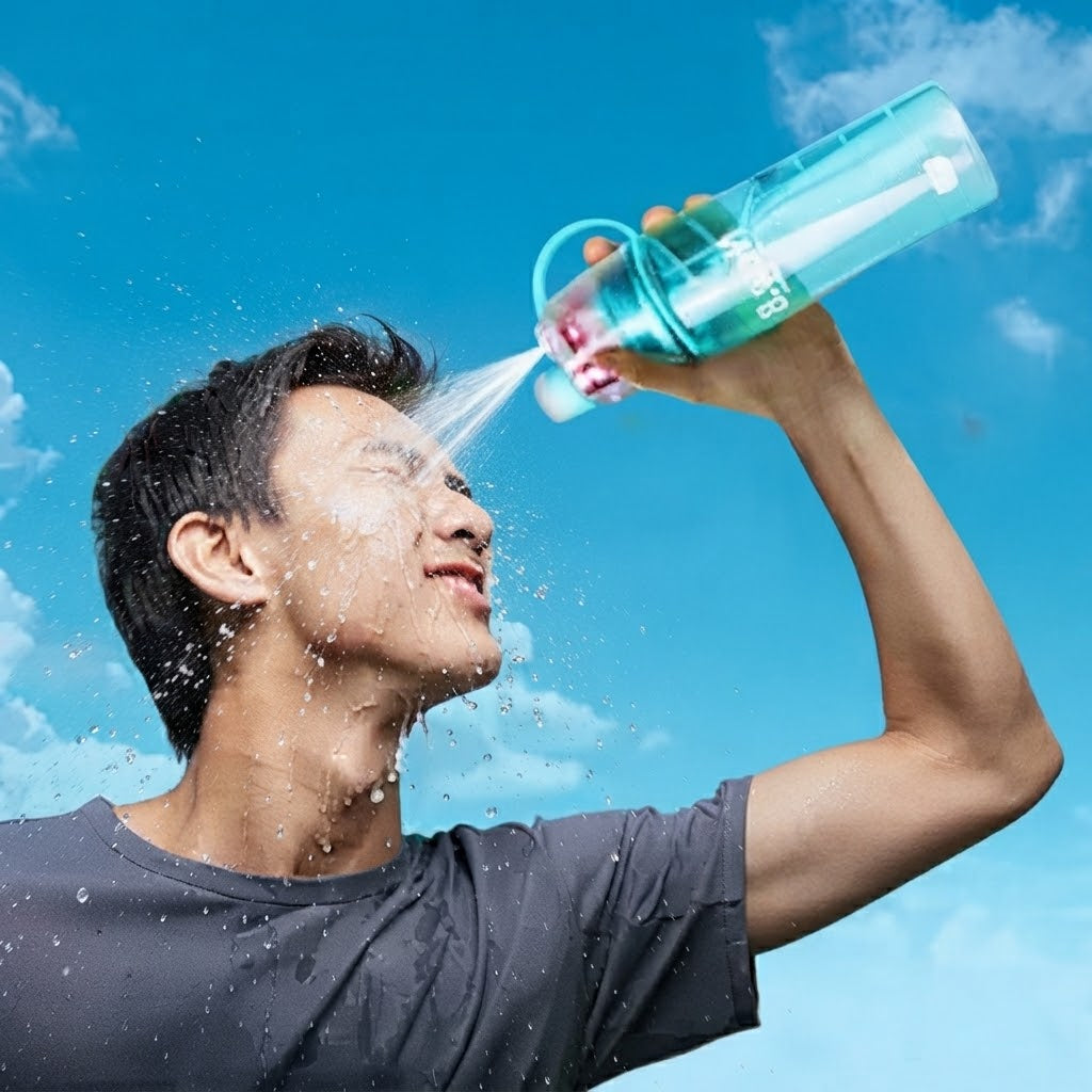 GullPlaza.pk Sports Water Spray Bottle 600ML