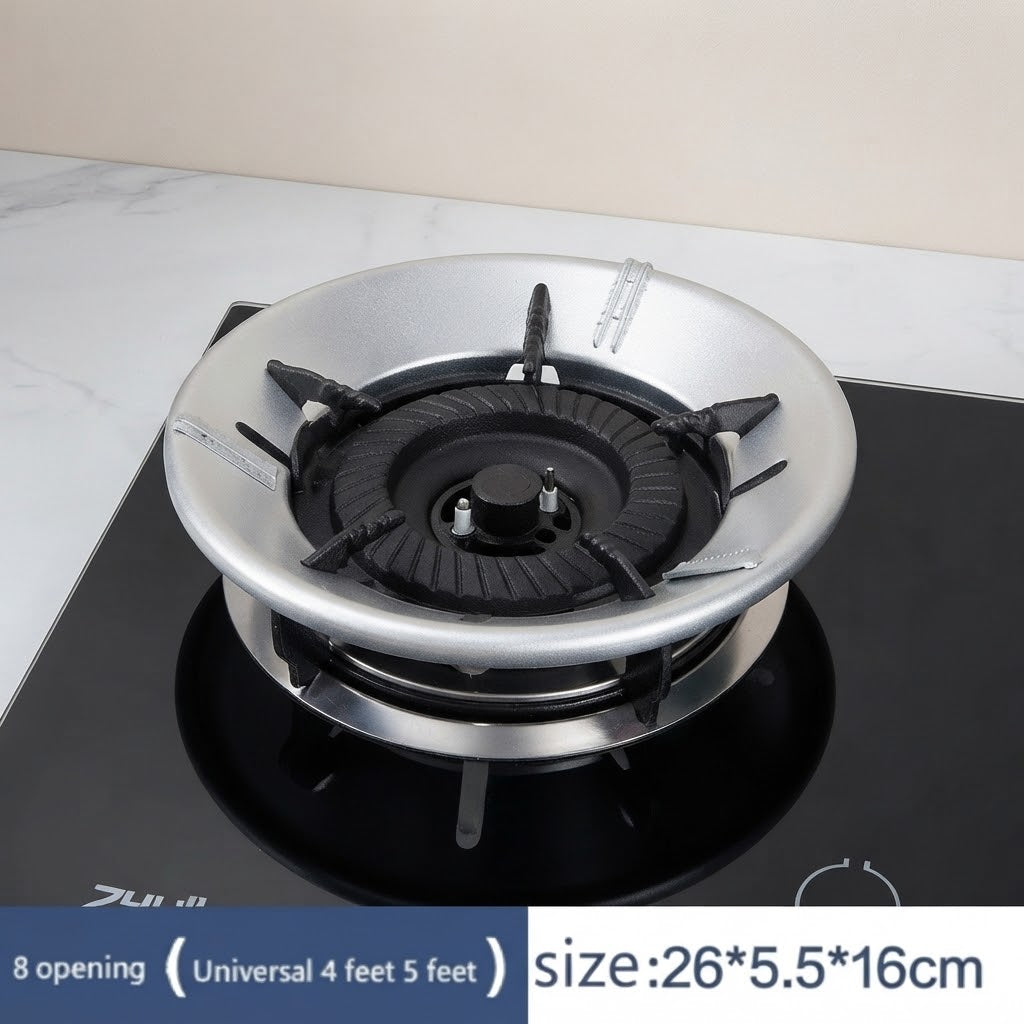Gas Burner Cover with Ventilation Holes