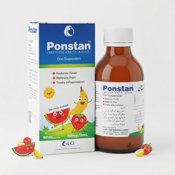 Ponstan Oral Suspension 90ml (Mefenamic Acid)