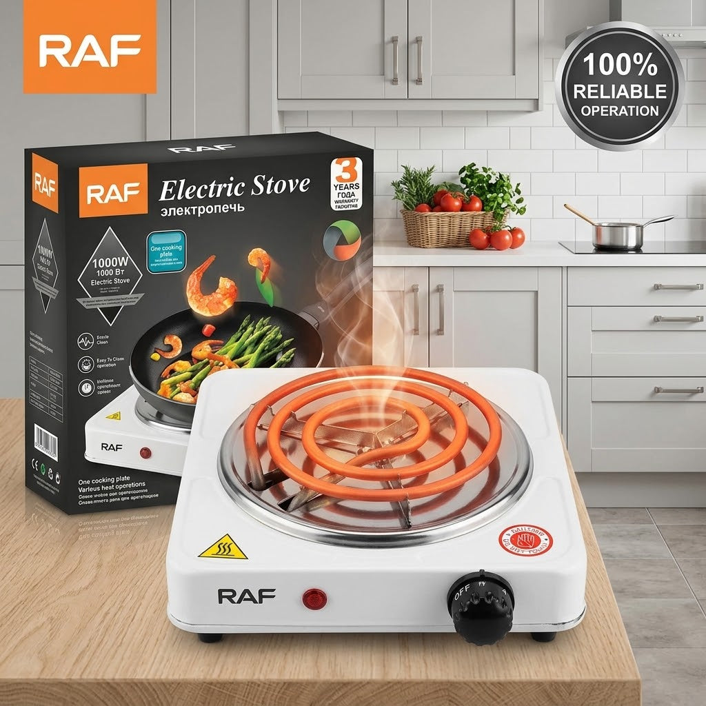 RAF R.8010B Electric Single Cooking Plate Stove