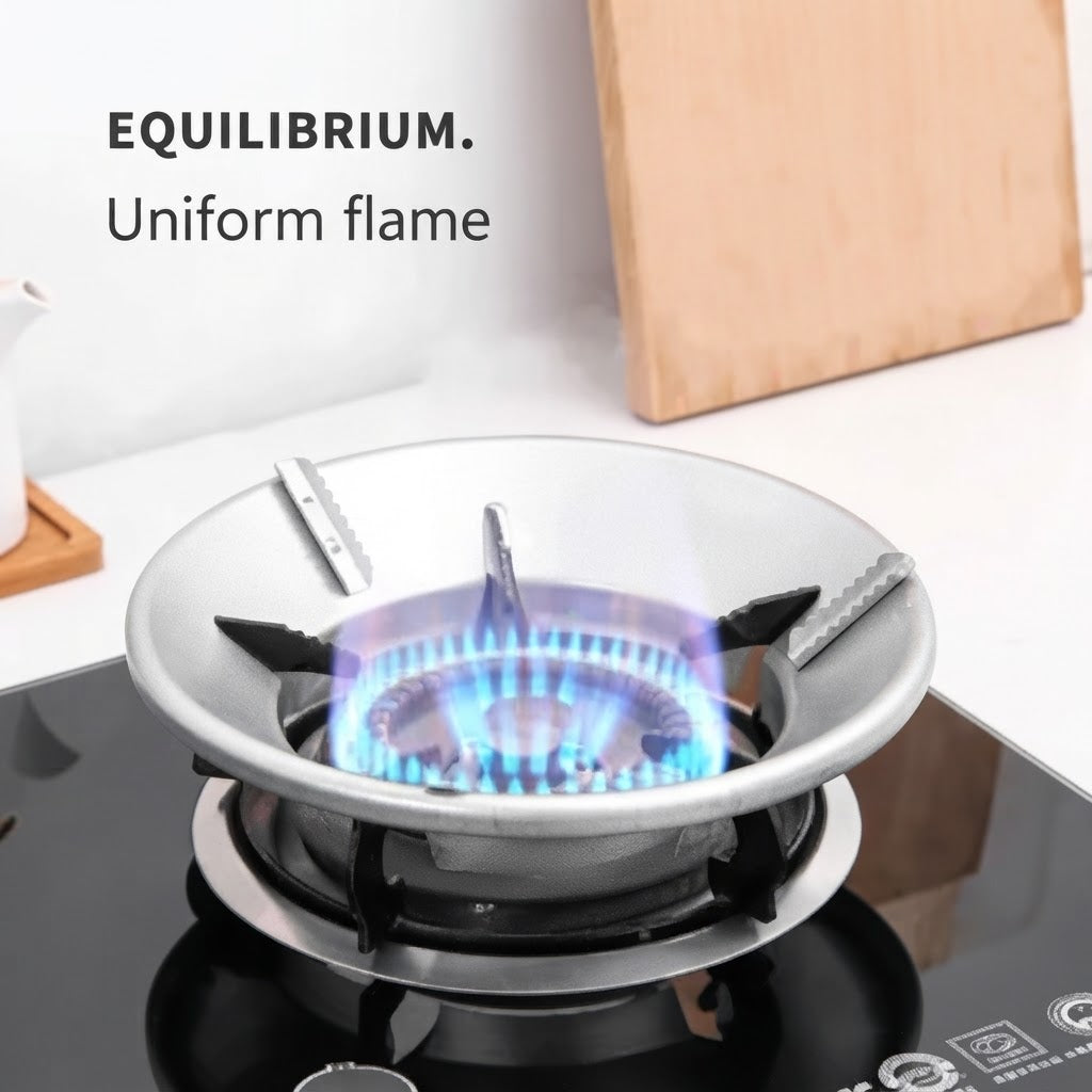 Gas Burner Cover with Ventilation Holes