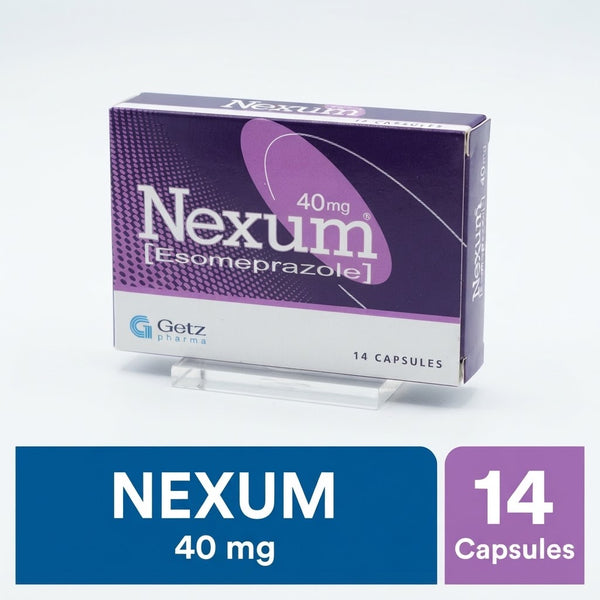 Nexum 40mg Capsules (Esomeprazole)