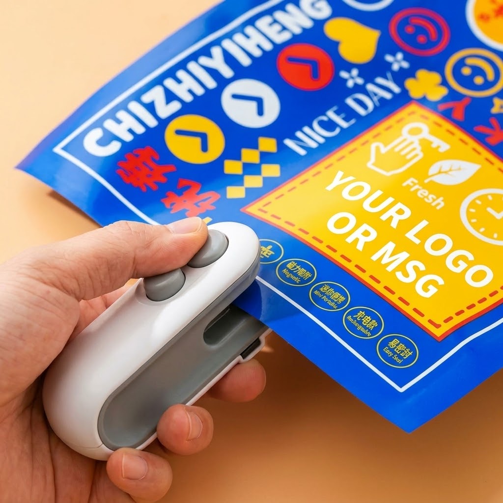 2-in-1 Rechargeable Mini Pocket Bag Sealer & Cutter