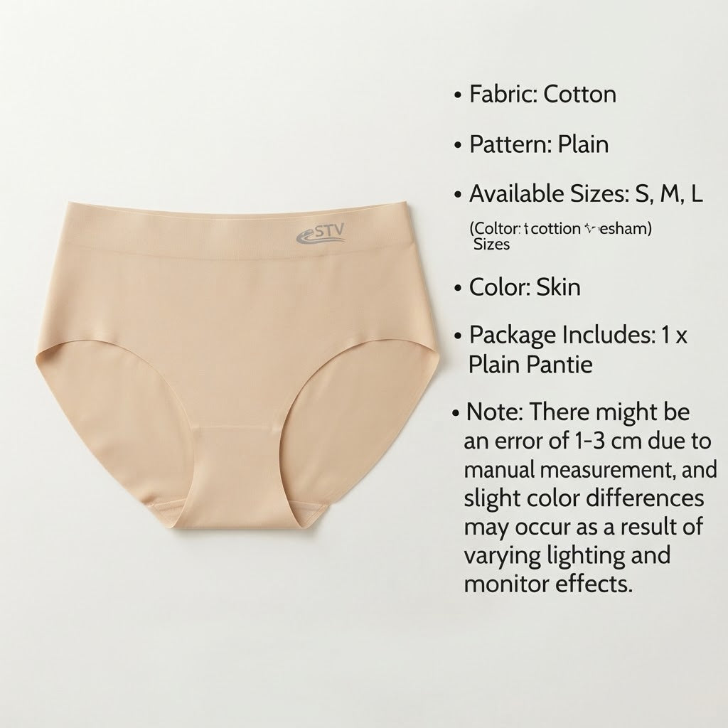 Premium Cotton Plain Panties
