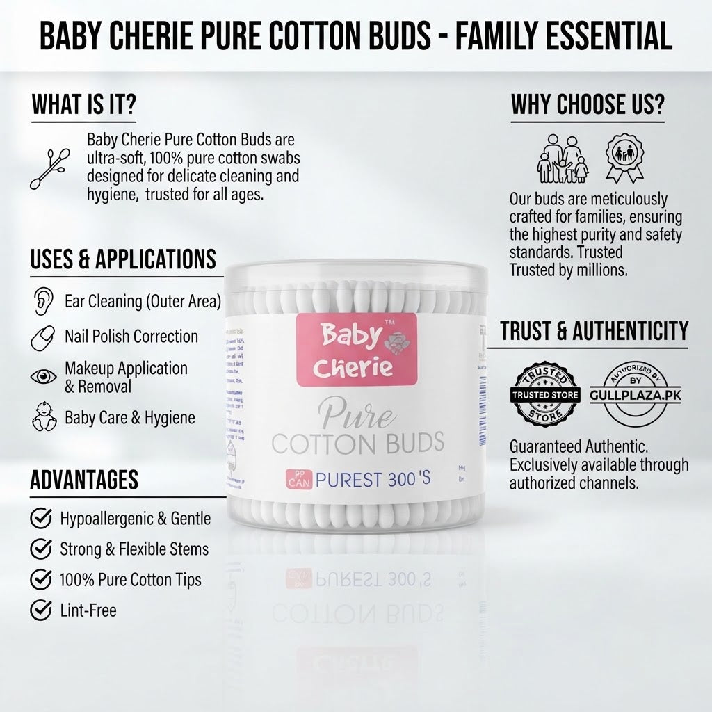 Baby Cherie Baby Cotton Buds 300’s