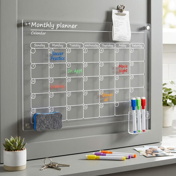 Acrylic Calendar for Fridge