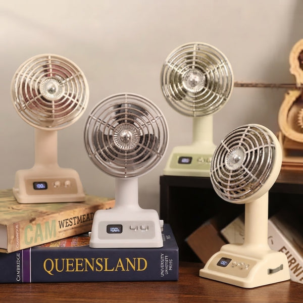 Vintage Style Portable Camping Fan