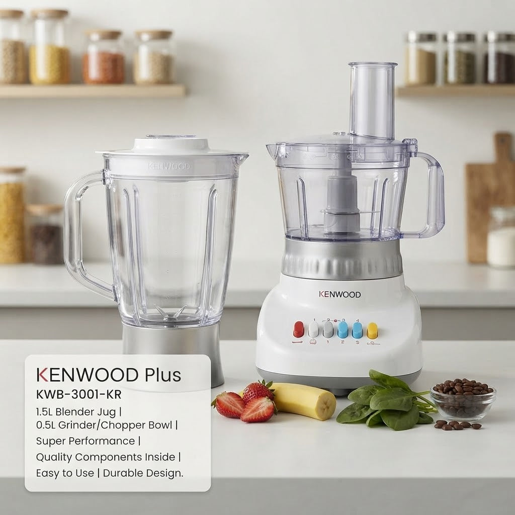 GullPlaza.pk Kenwood 3 in 1 Deluxe Blender & Mixer