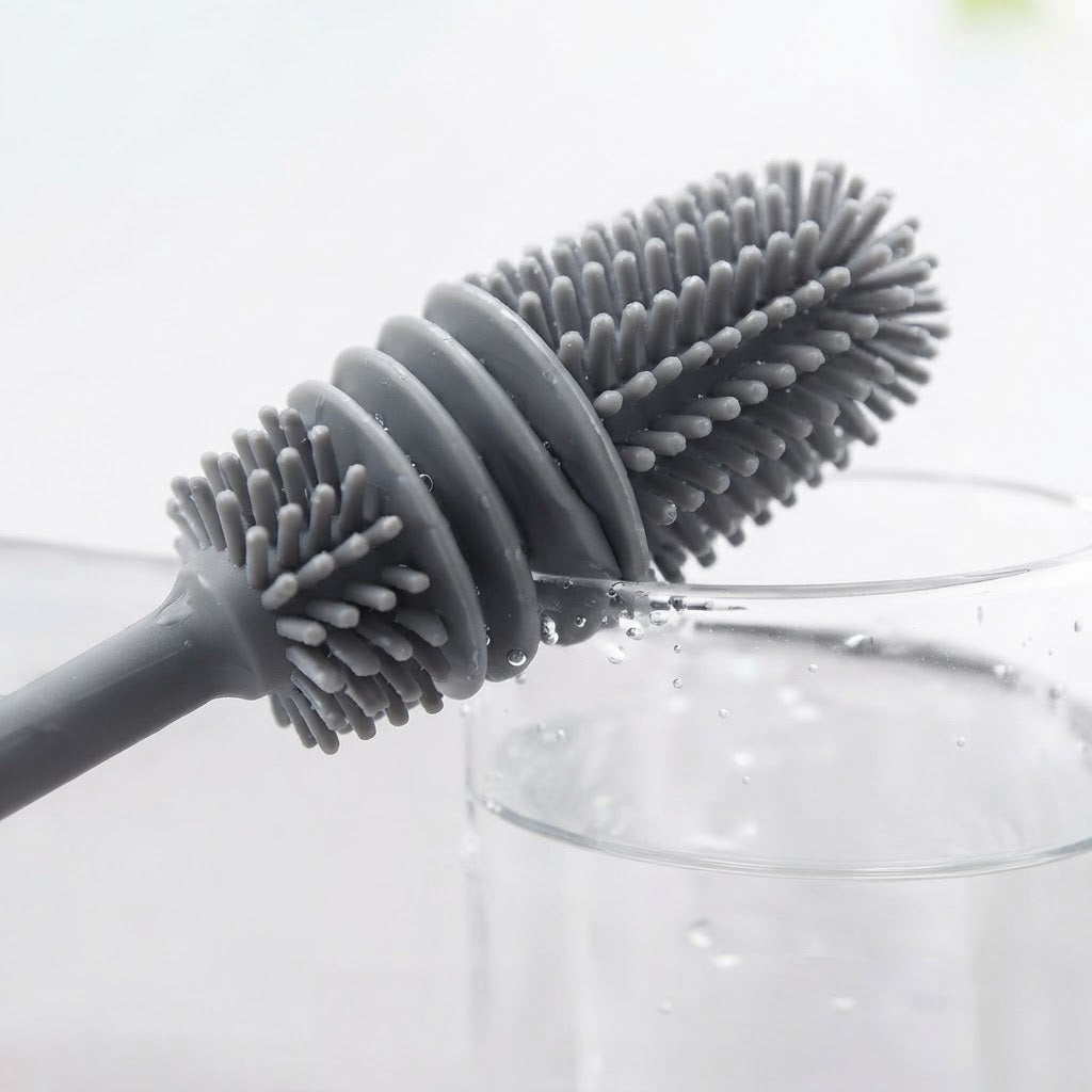Premium Silicone Bottle Cleaning Brush